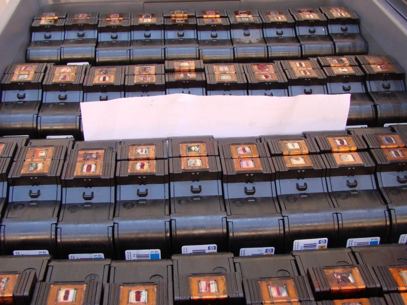 recyclage de cartouches